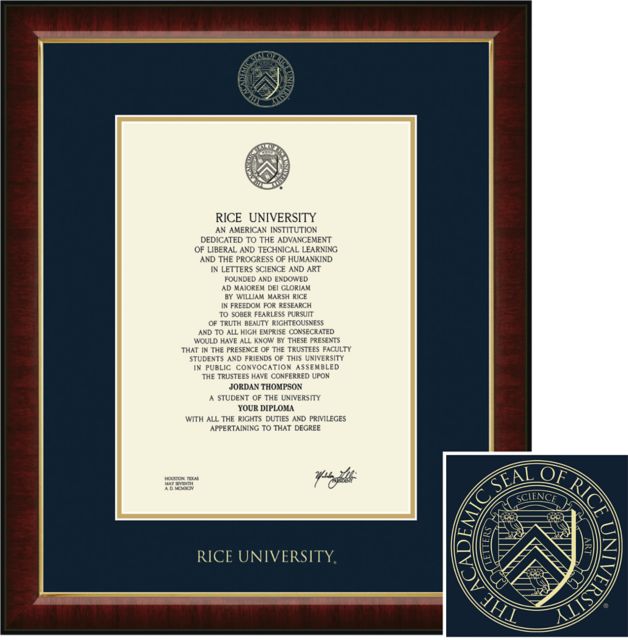 Church Hill Classics Embossed, 17x23 Bachelors, Masters, PhD, Diploma Frame - ONLINE ONLY