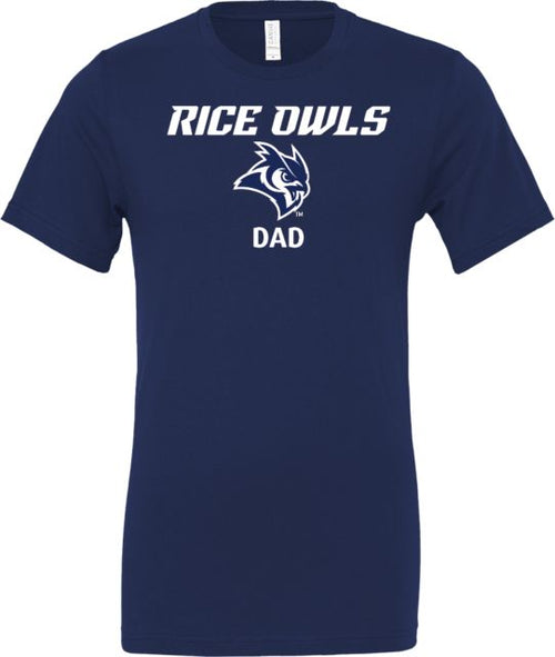 Rice University Dad Short Sleeve T-Shirt
