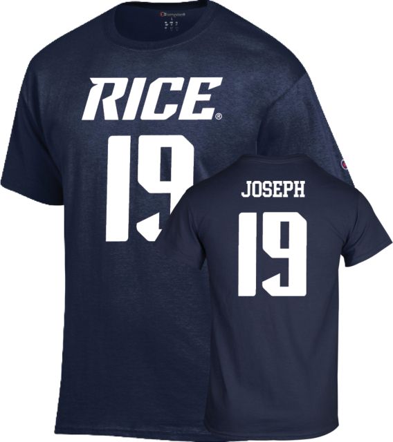 Rice Football T Shirt Joseph - 19 - ONLINE ONLY
