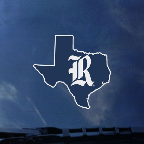 Rice University Owls State Decal