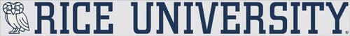 Rice University Owls Strip Decal