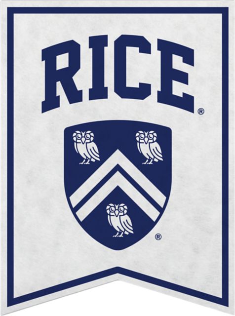 Rice University 18 x 24 Banner