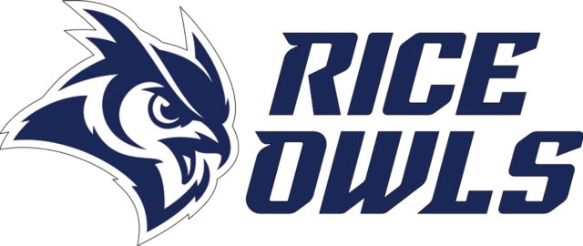 Rice Large Decal Rice Owls Stacked - ONLINE ONLY