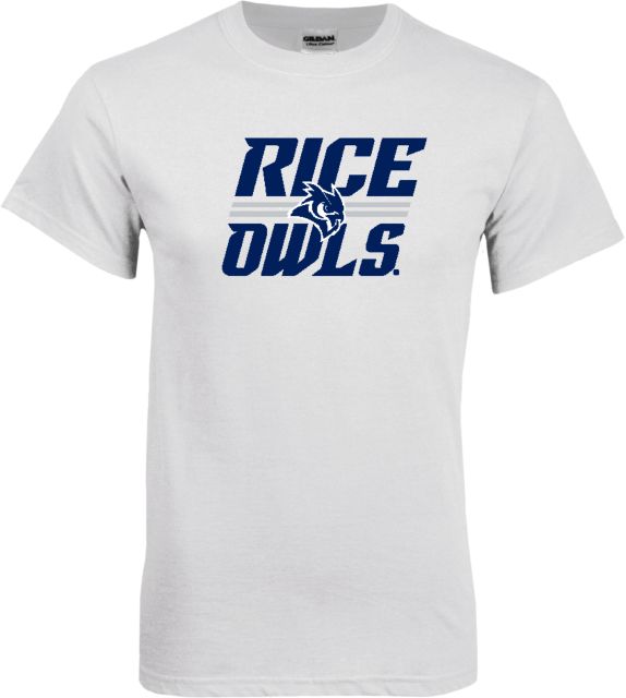 Rice T-Shirt Rice Owls Stacked - ONLINE ONLY