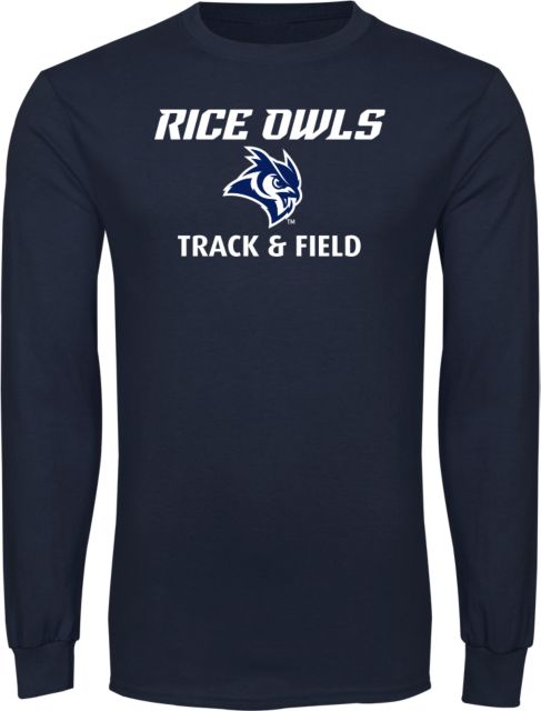Rice Long Sleeve T Shirt Track and Field - ONLINE ONLY
