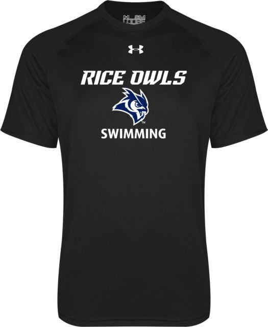 Rice Under Armour Tech Tee Swimming - ONLINE ONLY