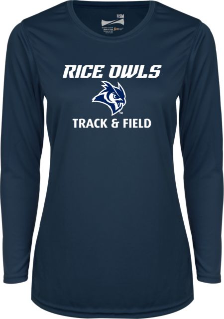 Rice Ladies Syntrel Performance Longsleeve Shirt Track and Field - ONLINE ONLY