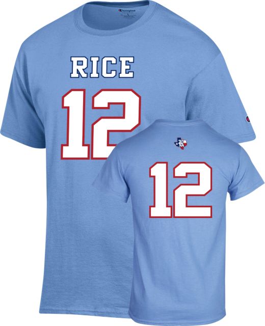 Rice Champion T Shirt Rice Jersey Shirt - ONLINE ONLY