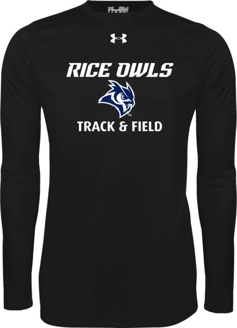 Rice Under Armour Long Sleeve Tech Tee Track and Field - ONLINE ONLY