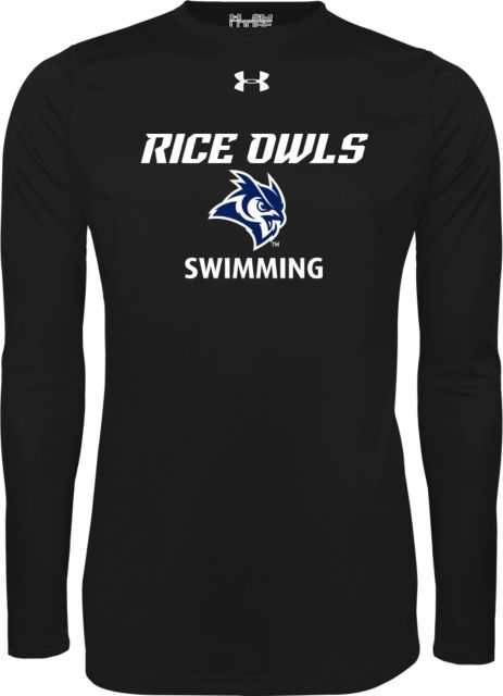 Rice Under Armour Long Sleeve Tech Tee Swimming - ONLINE ONLY