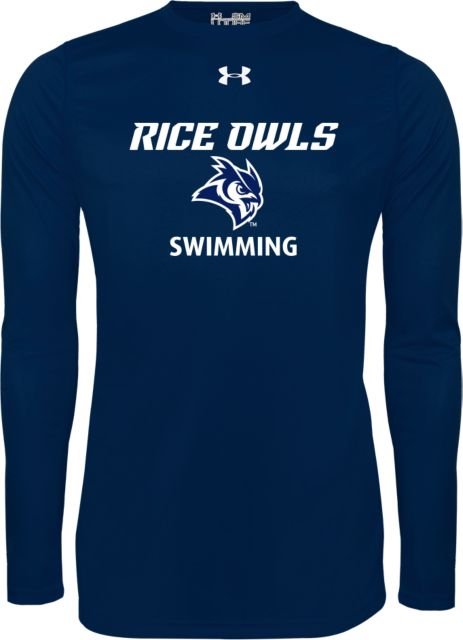 Rice Under Armour Long Sleeve Tech Tee Swimming - ONLINE ONLY