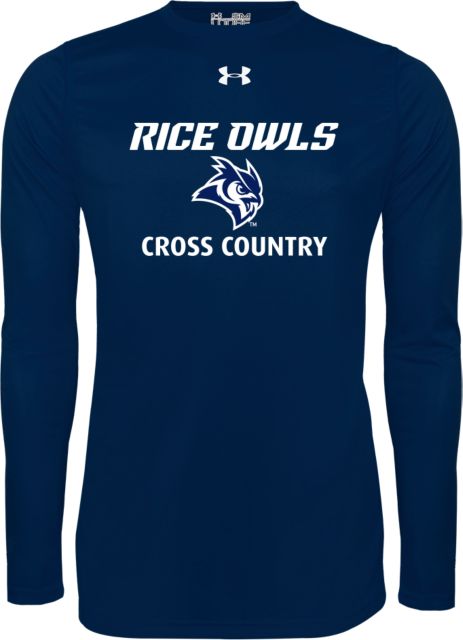 Rice Under Armour Long Sleeve Tech Tee Cross Country - ONLINE ONLY