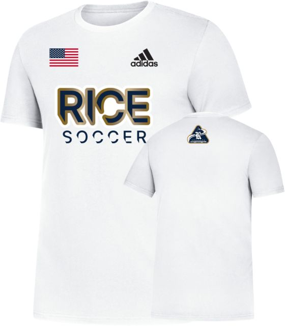 Rice Adidas Amplifier Tee Space Rice Soccer - ONLINE ONLY