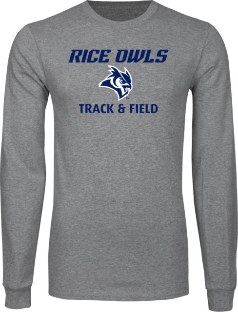 Rice Long Sleeve T Shirt Track and Field - ONLINE ONLY