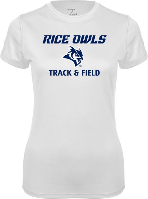 Rice Ladies Syntrel Performance Tee Track and Field - ONLINE ONLY