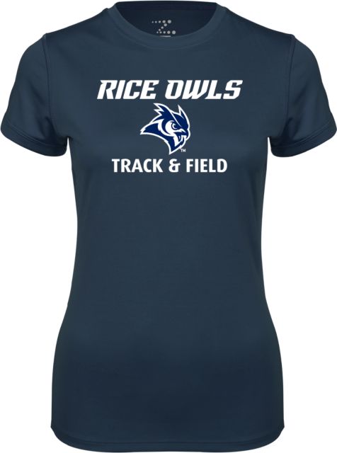 Rice Ladies Syntrel Performance Tee Track and Field - ONLINE ONLY