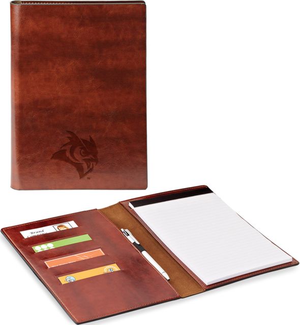 Rice Fabrizio Junior Padfolio Owl Head Engraved - ONLINE ONLY