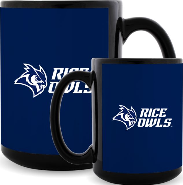 Rice Full Color Mug 15oz Rice Owls Stacked - ONLINE ONLY