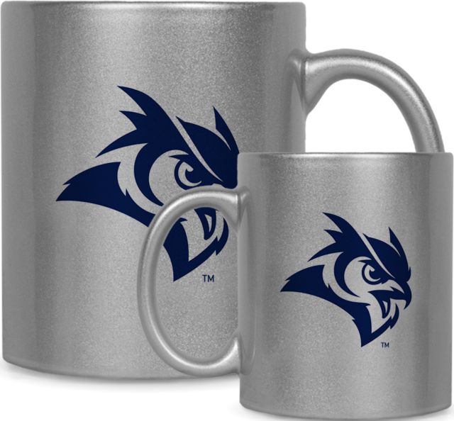 Rice Full Color Metallic Mug 11oz Owl Head - ONLINE ONLY