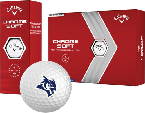 Rice Callaway Chrome Soft Golf Balls 12/pkg Owl Head - ONLINE ONLY