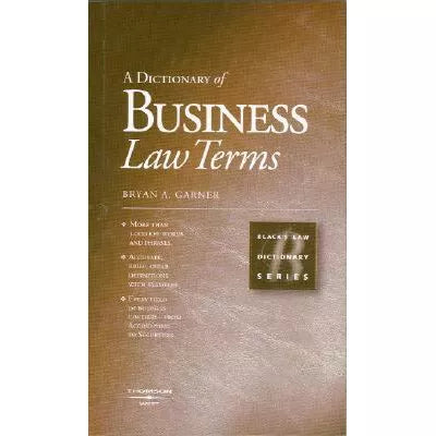 Dictionary of Business Law Terms