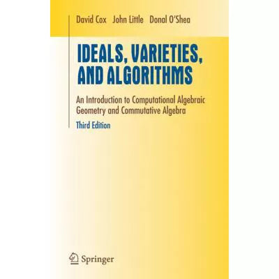 Ideals, Varieties &amp; Algorithms