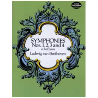 Symphonies Nos. 1, 2, 3 &amp; 4 in Full Score