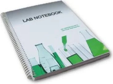 Chemistry Lab Notebook Spiral Bound 100 Pages (Top Page Perforated)