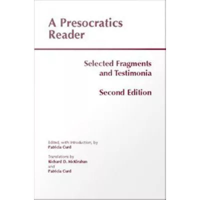 A Presocratics Reader